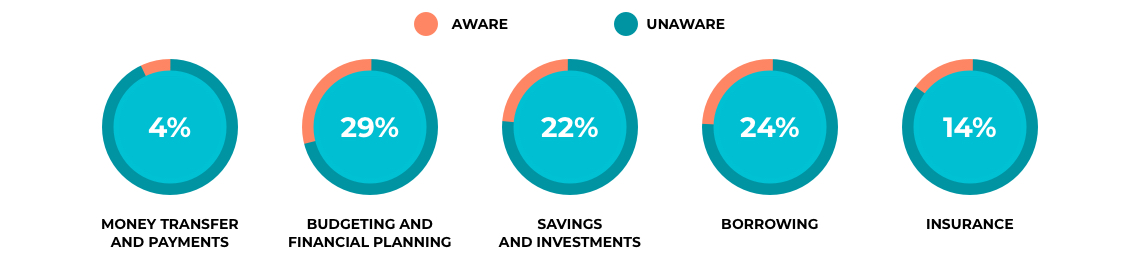 Awareness of FinTech services